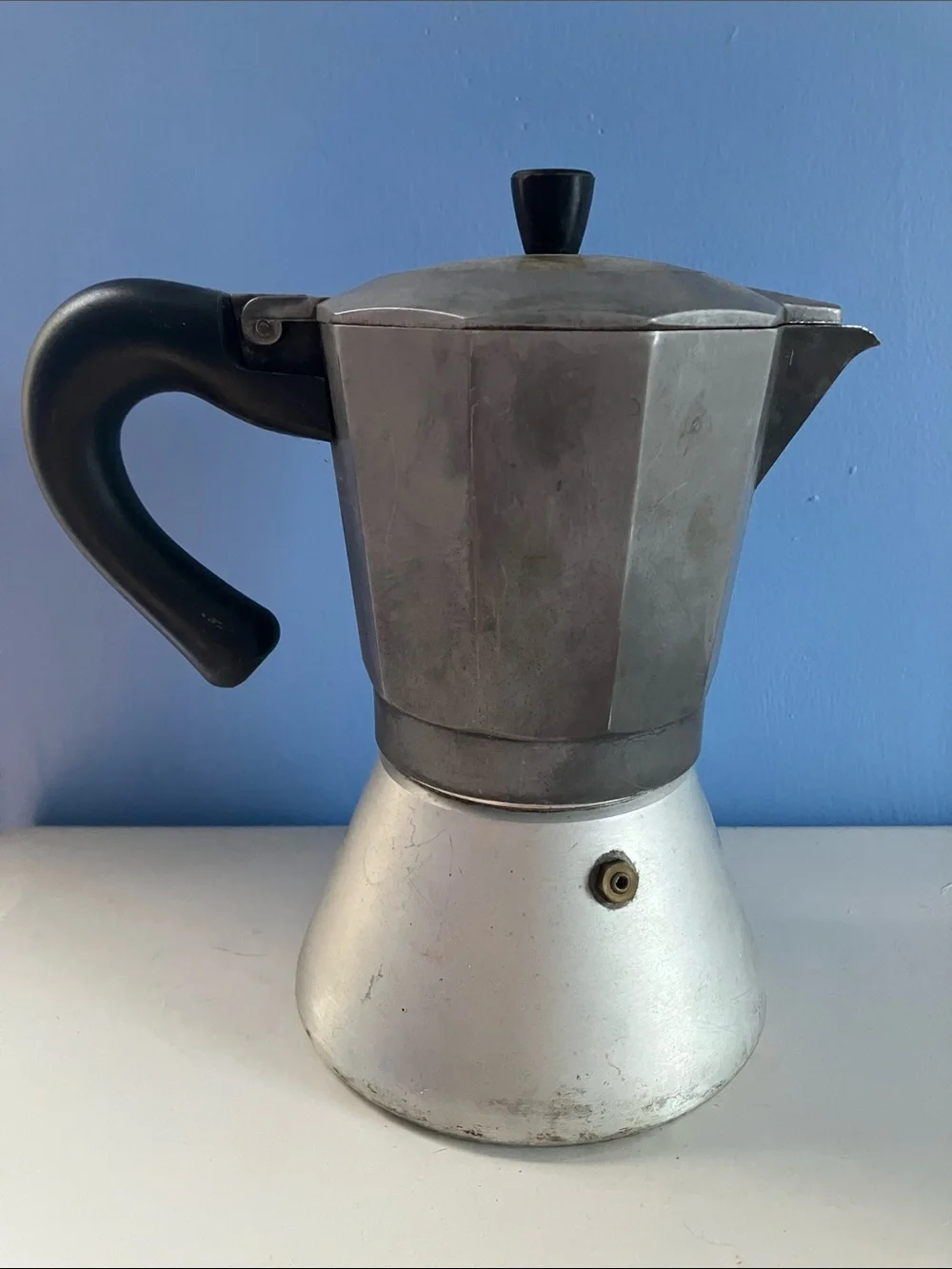 Vintage MCM Hotel Diamond Collection Moka Espresso Maker